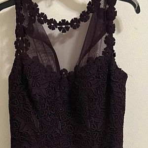 Brand new plum dress size 8 super elegant